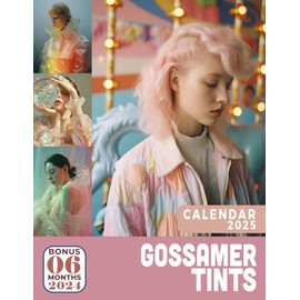 Gossamer Tints Calendar 2025: 18-Months Covering 2024-2025 about Creative Photography, Large Grid with Dedicated Notes Section for Easy Planning, Organizing