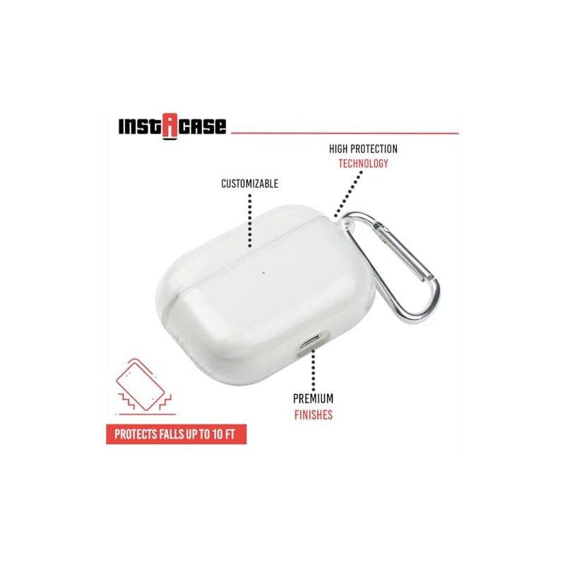 INSTACASE Funda para AirPods Pro a Prueba de Golpes, Protector