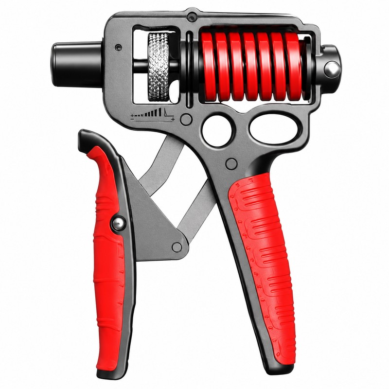 Adjustable Hand Grip Strengthener for Forearm Training – 5–165kg Steel