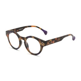 Readers.com Reading Glasses: The Wynn Blue Light Reader round Style for Men and Women
