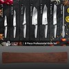 DDF iohEF Knife Set with Knife Strip, 8 Piece Professional