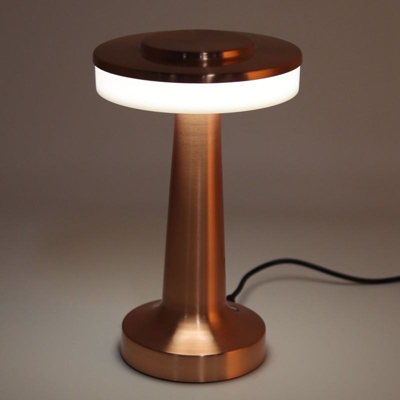 Portable LED Table Lamp Retro Touch Control 3 Levels Color