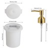 Soap Dispenser Bottle DIY Soap Container Bottle Silicone Mold Perfume