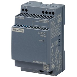 Logo!Power 24 V / 2.5 A Stabilized Power Supply Input: 100-240 V AC Output: DC 24 V / 2.5 A