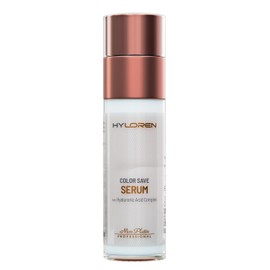 Mon Platin Hy Loren Suero de reparación de cabello para cabello dañado con ácido hialurónico – 50 ml de suero para cabello antiencrespamiento premium – Tratamiento para prevenir la decoloración y la decoloración y fortalecer las fibras