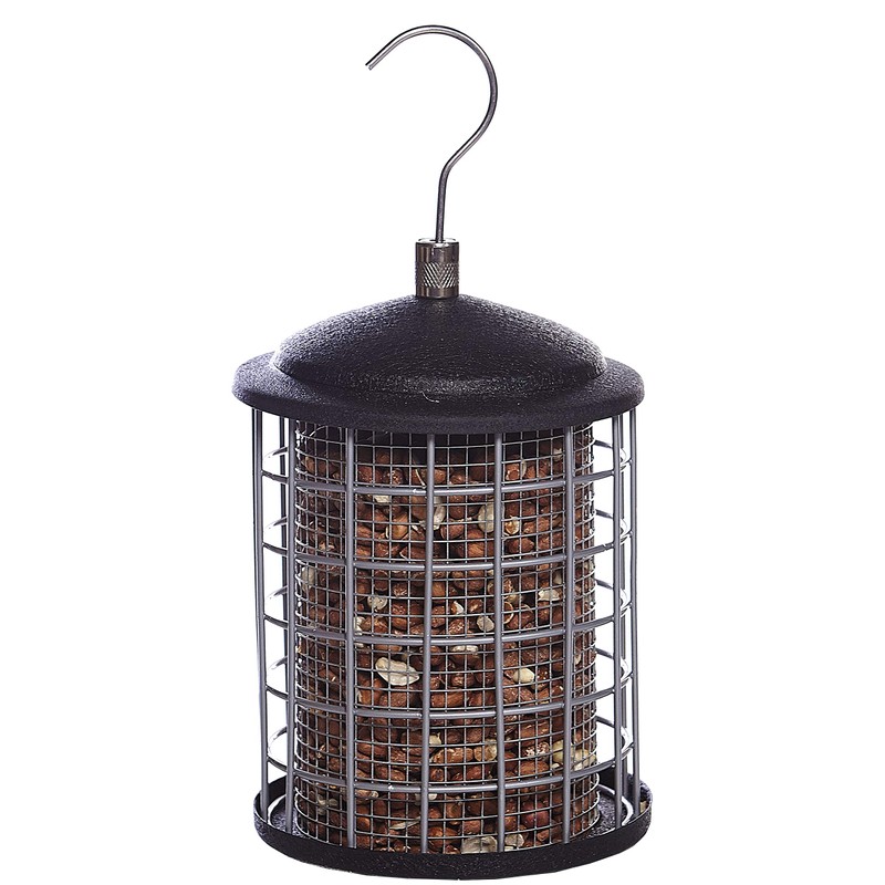 Metal Bird Peanut Feeder Squirrel Bite Durable Proof Blocking Protection