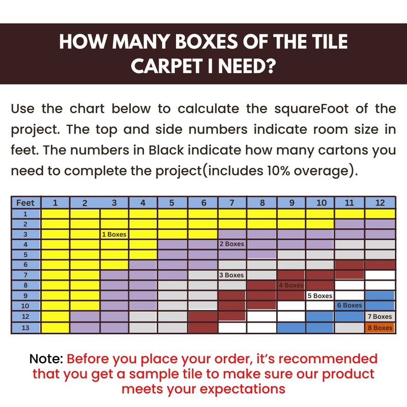 Smart Squares in A Snap Premium Residential Soft Padded Carpet