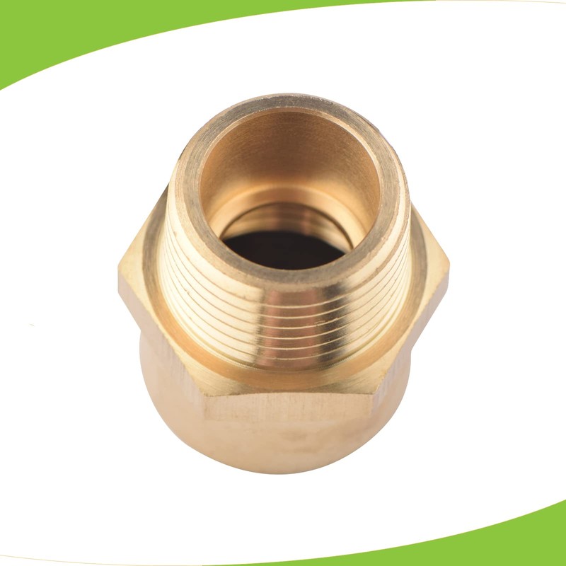 4 Pack 1/2" BSP to NPT Adapter, G 1/2 (BSP)