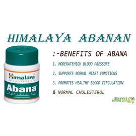 Himalaya Abana 3 Bottles Himalaya 180 Tablets Care Cholesterol Triglyceride