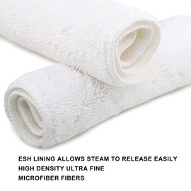 VCLENA Cleaning Mop pad Replacement Pads for Light N Easy S301 S3601 S3101 S7326 7688ANB 7688ANW 7618ANB 7618ANW Floor Steam Cleaner 7 Pack