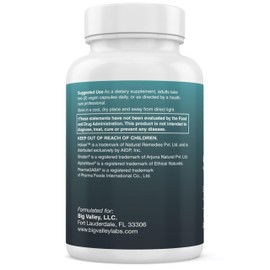 Big Valley Labs Advanced Stress Support – Holy Basil, Shoden® Ashwagandha, AlphaWave® L-Theanine, PharmaGABA®, Cacao Theobromine – Calm & Clarity Formula – Vegan, Non-GMO, Gluten-Free – 60 Capsules