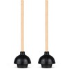 SteadMax Heavy Duty Toilet Plunger, Commercial Grade Double Thrust Force