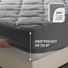 SLEEP ZONE Mattress Pad California King, Pillow Top Mattress Topper,