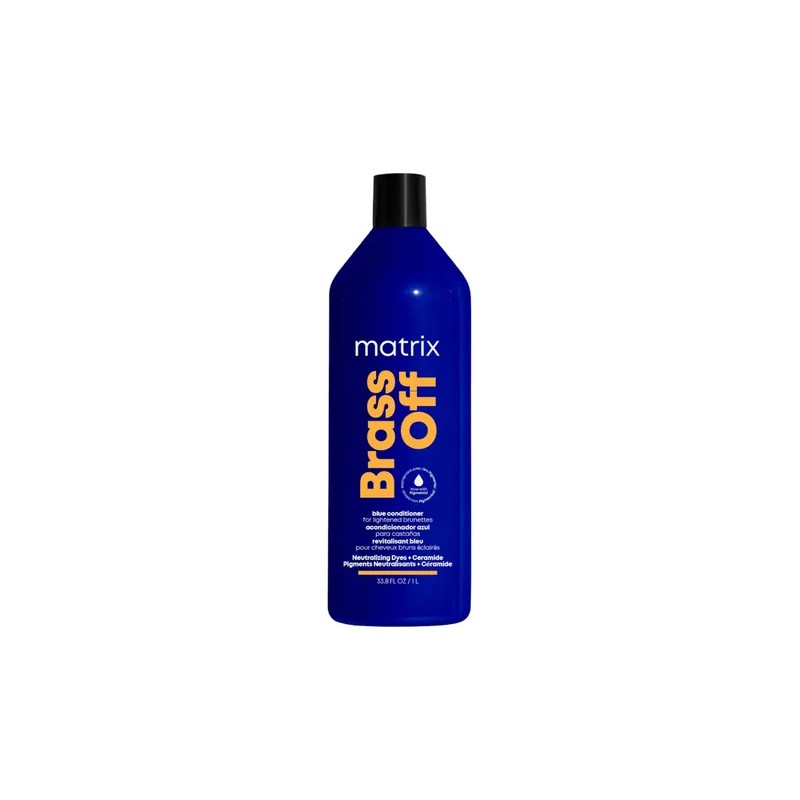 Matrix Brass Off Shampoo 1 Lt Acondicionador 1 Lt Matizador