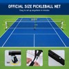 Patiassy Pickleball Net Set with Wheels and Pickleball Court Marking