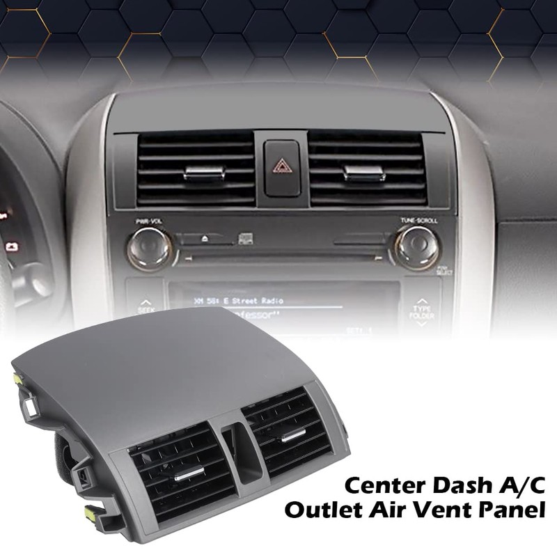 PIT66 Dashboard Dash Center A/C Air Vent Upper Bezel Trim