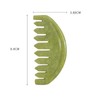 TEONEI Jade Head Comb Massage,Natural Jade Stone Head Therapy Massage