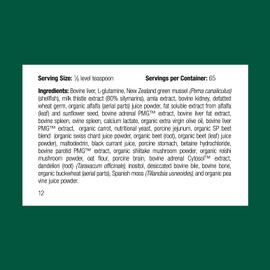 Standard Process Canine Dermal Support - Skin & Adrenal Gland Support Supplement - Comprehensive Skin Health Support Supplement for Dogs - Daily Immune & Liver Support Powder - 30 g