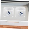 MAGICLULU 13pcs Plastic Storage Boxes Set Desk Drawer Organizers Cut