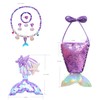 BanKids Little Mermaid Costume for Girls Princess Dress Up Kids