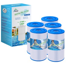 TOREAD Watkins 31489 Replacement Filter, Compatible Pleatco PWK30, Unicel C-6430, Filbur FC-3915, P/N0969601, 71825, 73178, 73250, 30 sq. ft. Hot Spring Spa Filter (5)