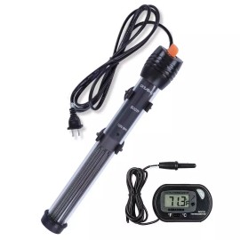 Orlushy Submersible Aquarium Heater,500W Fish Tahk Heater with Adjust Knob Th...