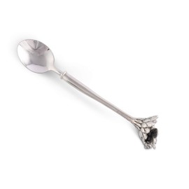 Vagabond House Pewter Daisy and Bee Spoon Jam/Jelly/Fruit/Dip 6 inch Long