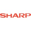 Sharp EL-125TWH Office Desktop Calculator - Black/White