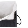 BIRDROCK HOME Square Laundry Hamper with Lid and Cloth Liner,