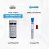 HOMEDSUN 50 Pack Hemoglobin Test Strips with Lancets Droppers Exclusively