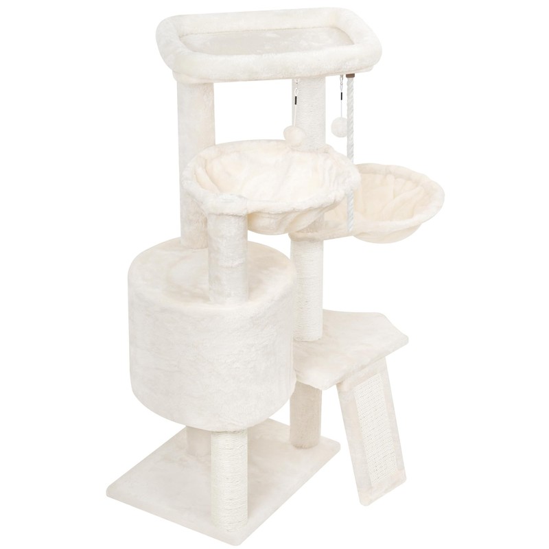 Wang Xin Three Layer Cat Tree with Cat Condo Scratch