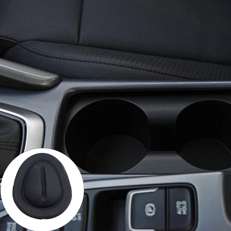 votuyet 6Pcs Black Silicone car Cup limiters Cup Holder Insert,car
