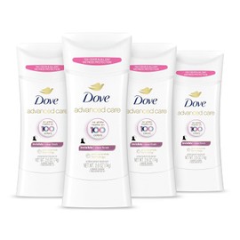Dove Advanced Care Clear Finish Antiperspirant Deodorant 2.6 oz, 4 count