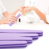 20 limas de bloque de uñas lavables, de doble cara,