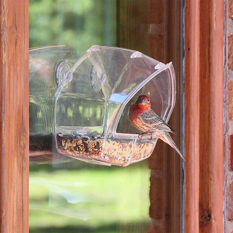 Woodstream Birdscapes Window Wild Bird Feeder