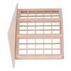 1/12 Dollhouse Bay Window Exquisite Miniature Wooden 45 Degree Corner