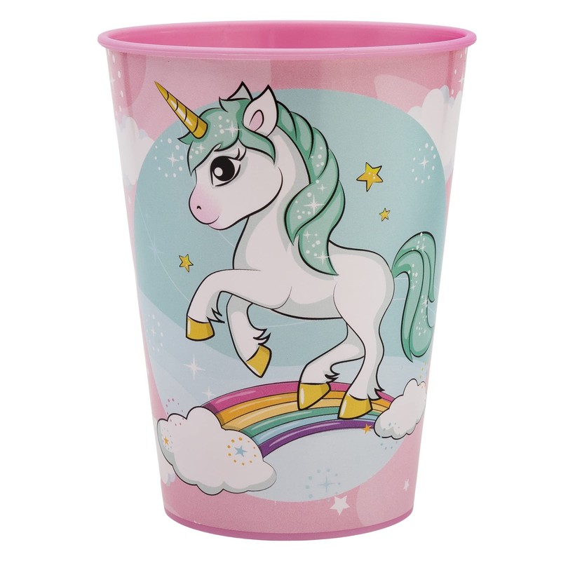Palleon Unicorn Cups for Children - Set of 4 Drinking