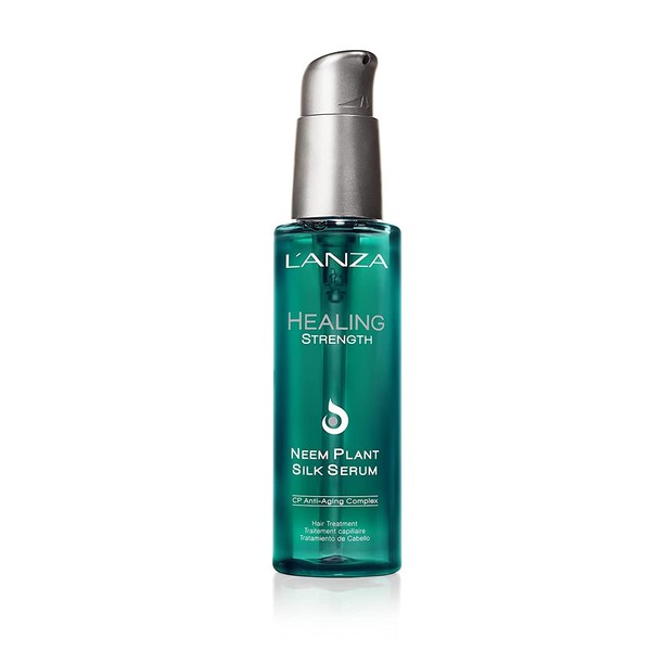 L'ANZA Neem Plant Silk Award-winning Healing Serum, Effortlessly Nourishes, Repairs, and Boosts Hair Shine and Strength for a Perfect Silky Look, For All Hair Types