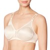 Bali Women's Double Support Wire-Free Bra, Light Beige, 34C