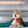 YUSRA Small Weighted Blanket 4lb, Weighted Dog Blanket, Cozy Calming