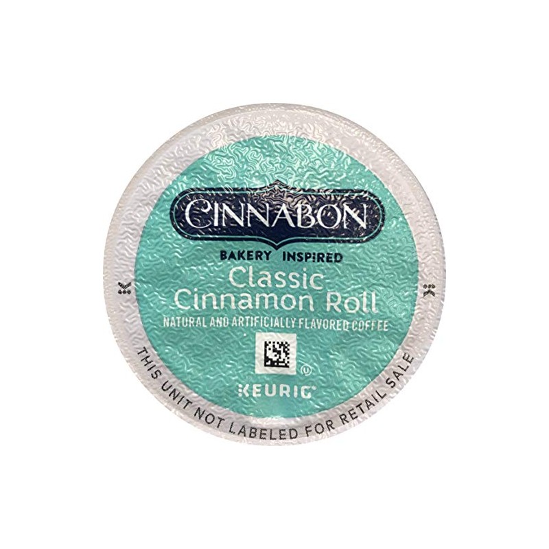 Cinnabon Classic Cinnamon Roll Coffee 18 K-Cup Pods