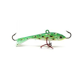 Tikka Mino, 3/16 Oz, Size 12, Glow Green Frog
