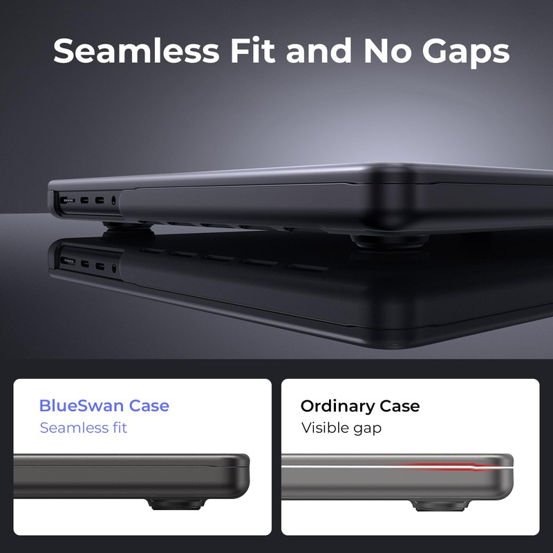 BlueSwan Matte Case for MacBook Pro 14 M5 M4 M3