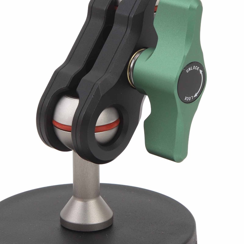 Magnetic Car Mount with Dual 360 Degree Ball Head 1/4inch
