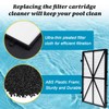 SIGANDG Pack of 4 Ultra Fine Pool Filter, Fine Filter