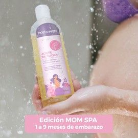 MOM to MOM Kit 2 Aceite de Ducha para limpiar e hidratar la Piel en todo el Embarazo