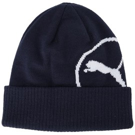 PUMA 026045 Men's Golf Circle Cat Beanie, deep navy