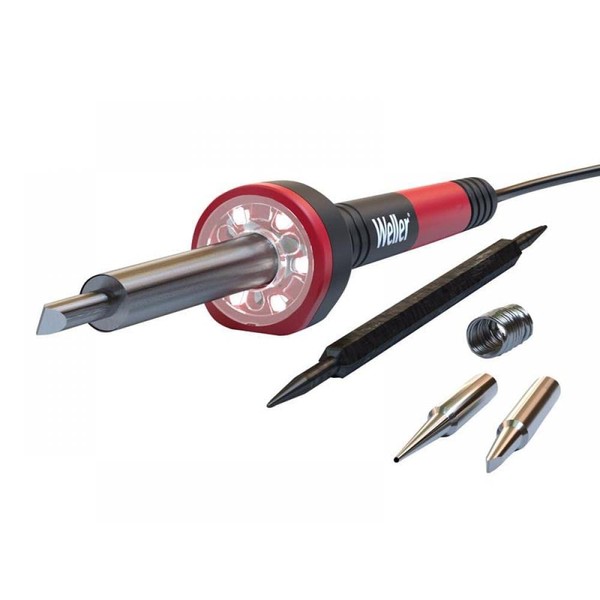 Weller WLIRK3023G 30W Soldering Iron Kit, LED Halo Ring, with Ergonomic Molded Pencil Grip Handle