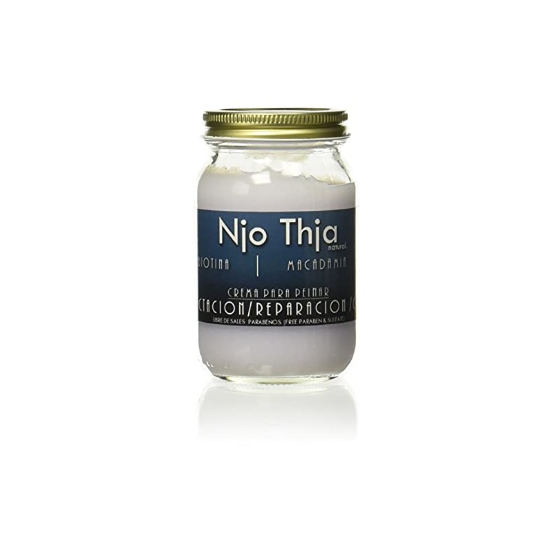 Njo Thja Crema para Peinar + Acondicionador 204 gr Hidrata,