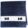 Huuraa Sports Towel Penguins Silhouette Gift 50 x 100 cm